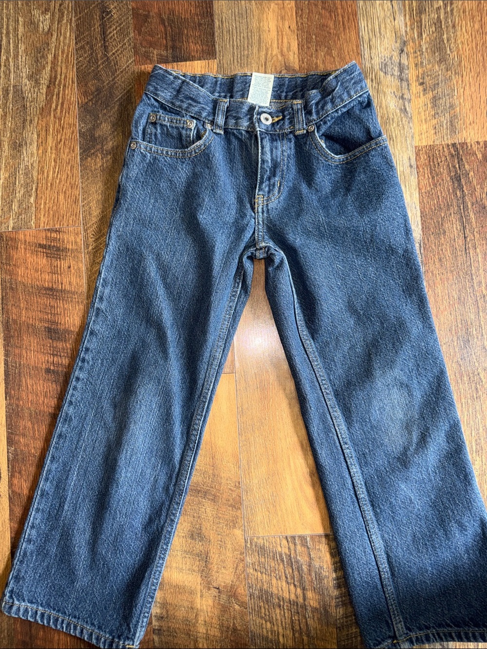 Kids  Straight-Leg Dark Blue Jeans